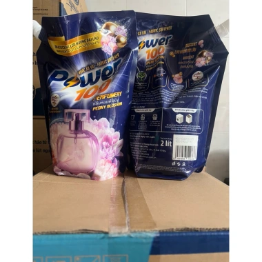 Nước Xả Vải Power 100 Túi 2L - Hương Nước Hoa Dịu Nhẹ, Thơm Lâu, Giảm Giá Đến 139k 4