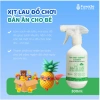 Nước xịt lau đồ chơi, bàn ăn cho bé Fuwa3e 300ml – Enzyme vỏ dứa Organic, giảm giá 95k 4