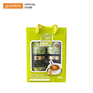 Nước Yến Sào Chưng Đường Phèn Green Bird 72g x4 chai - Giá ưu đãi 118k, tăng sức đề kháng