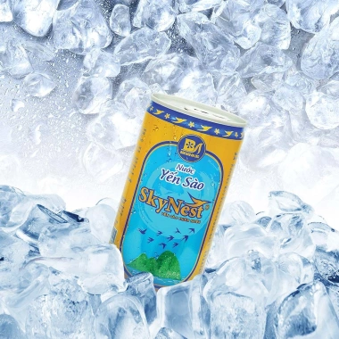 Nước Yến Sào SkyNest 3% Tổ Yến Thật - Hộp 5 Lon 190ml, Giải Khát Nhanh, Giá 55.000 VND 6