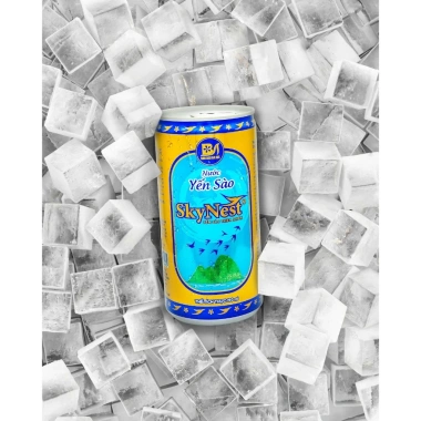 Nước Yến Sào SkyNest 3% Tổ Yến Thật - Hộp 5 Lon 190ml, Giải Khát Nhanh, Giá 55.000 VND 7