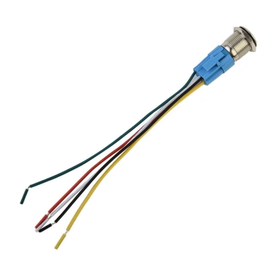 Nút ấn chốt 22mm thép không gỉ tự khóa Switch 110-220V bật tắt LED - Giá 97.414 VND - điện dân dụng - độ bền cao - đảm bảo an toàn