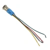 Nút ấn chốt 22mm thép không gỉ tự khóa Switch 110-220V bật tắt LED - Giá 97.414 VND - điện dân dụng - độ bền cao - đảm bảo an toàn 8