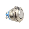 Nút ấn kim loại 12V 16mm tạm thời không công tắc, làm bằng đồng thau, độ bền cao, dễ lắp – Giá ưu đãi 31.411 VND EHES 10