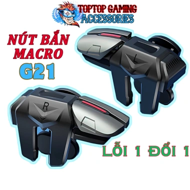 Nút Bắn PUBG G21 6 Ngón ABS + Hợp Kim - FPS PUBG Mobile, Free Fire, 34.594₫