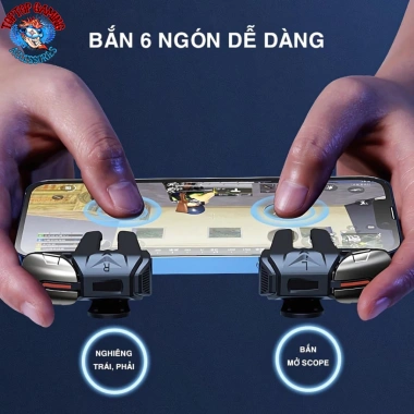 Nút Bắn PUBG G21 6 Ngón ABS + Hợp Kim - FPS PUBG Mobile, Free Fire, 34.594₫