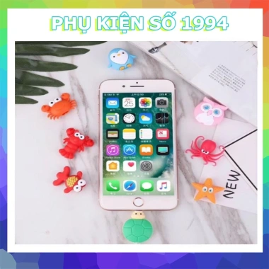 Nút bảo vệ đầu cáp sạc cho tai nghe hình thú - Giá ưu đãi chỉ 19.000 VNĐ
