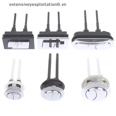 Nút bình vệ sinh xả kép đẩy, phù hợp bồn cầu vuông tròn - Giá ưu đãi 44.660 VND 2 Nút bình vệ sinh xả kép đẩy, phù hợp bồn cầu vuông tròn - Giá ưu đãi 44.660 VND 2