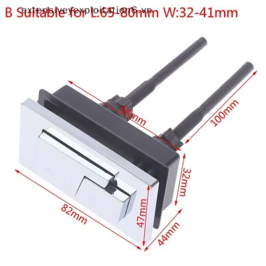 Nút bình vệ sinh xả kép đẩy, phù hợp bồn cầu vuông tròn - Giá ưu đãi 44.660 VND 11 Nút bình vệ sinh xả kép đẩy, phù hợp bồn cầu vuông tròn - Giá ưu đãi 44.660 VND 11