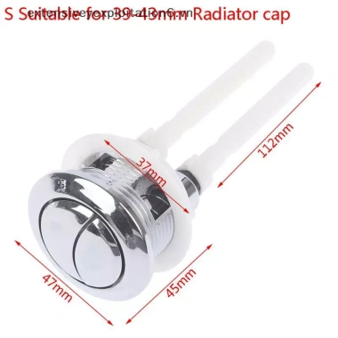Nút bình vệ sinh xả kép đẩy, phù hợp bồn cầu vuông tròn - Giá ưu đãi 44.660 VND 12 Nút bình vệ sinh xả kép đẩy, phù hợp bồn cầu vuông tròn - Giá ưu đãi 44.660 VND 12