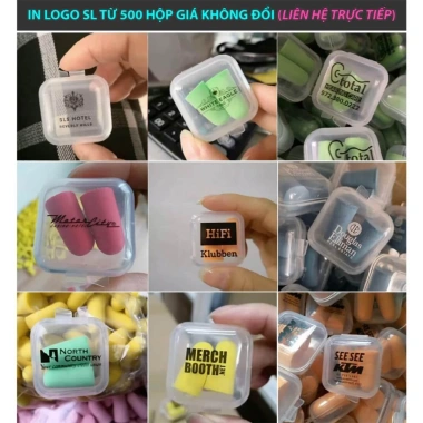 Nút Bịt Tai Chống Nước Giảm Tiếng Ồn Đa Sắc - Hộp Nhựa Tái Dụng, Tiện Lợi GUARO 7.000đ 4