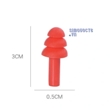 Nút Bịt Tai Chống Ồn 3 Tầng Lọc Âm Silicone êm Ái Dây Chống Rơi Giá 13.900₫
