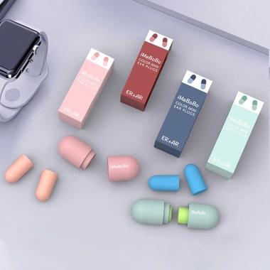 Nút Bịt Tai Siêu Mềm - Ngủ Trưa Không Ồn, Chống Nước, Cách Âm Văn Phòng, Giá 17.900₫