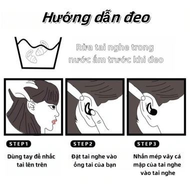 Nút Bịt Tai Silicon 3 Lớp Chống Ồn - Bảo Vệ Tai Khi Ngủ và Bơi Lội, Êm Ái, Độ Bền Cao, Giá 52.920đ 9