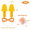 Nút Bịt Tai Silicone Chống Ồn Mềm Mại 1 Cặp Tiện Dụng Khi Đi Bơi Lặn 6