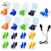 Nút Bịt Tai Silicone Mềm Chống ồn, Chống nước + Dây Nylon - Du lịch, Chụp ảnh, Học