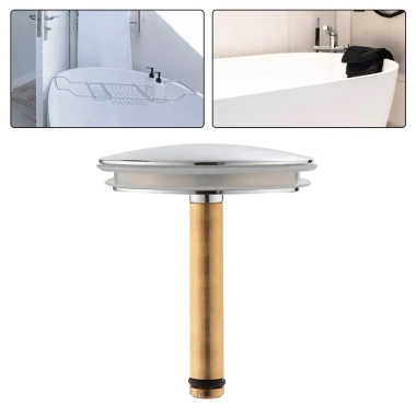 Nút chặn thoát nước bồn tắm 44mm đồng thau - Thay thế bồn rửa, giảm còn 77.931₫