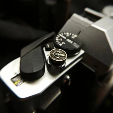 Nút chớp kim loại giảm Keycap Iris cho Fuji, Canon, Leica, Nikon, Sony