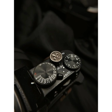 Nút chớp kim loại giảm Keycap Iris cho Fuji, Canon, Leica, Nikon, Sony