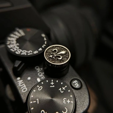 Nút chớp kim loại giảm Keycap Iris cho Fuji, Canon, Leica, Nikon, Sony