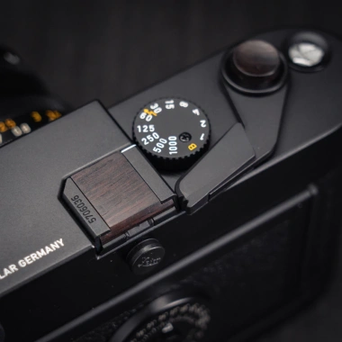 Nút chụp gỗ nguyên khối YUWOOD Leica M6 – Phù hợp Leica M234.567P89, bền đẹp 2