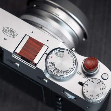 Nút chụp gỗ nguyên khối YUWOOD Leica M6 – Phù hợp Leica M234.567P89, bền đẹp 8