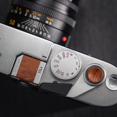 Nút chụp gỗ nguyên khối YUWOOD Leica M6 – Phù hợp Leica M234.567P89, bền đẹp 9