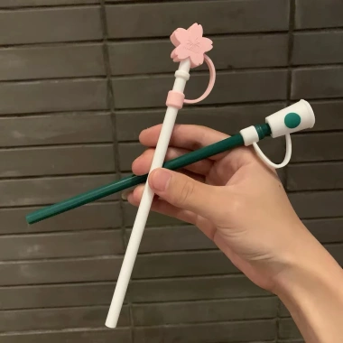 Nút đậy ống hút silicone cao cấp, gài chắc, giảm giá 15.000₫ - Topper tiện lợi 5