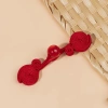 Nút Đường Ngọc Hạt Ruyi Sườn Xám Đĩa Khóa - Phụ kiện quần áo dân tộc chất lượng 8