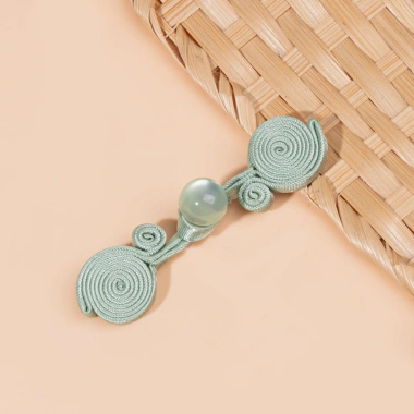 Nút Đường Ngọc Hạt Ruyi Sườn Xám Đĩa Khóa - Phụ kiện quần áo dân tộc chất lượng 10