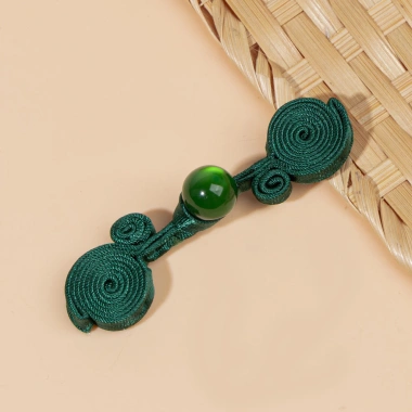 Nút Đường Ngọc Hạt Ruyi Sườn Xám Đĩa Khóa - Phụ kiện quần áo dân tộc chất lượng 15