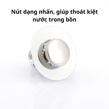 Nút Nhấn Thay Thế Xả Lavabo - Nút Nhấn Xả Bồn Rửa Mặt Dễ Lắp Đặt, Giá Ưu Đãi 22.589đ 3