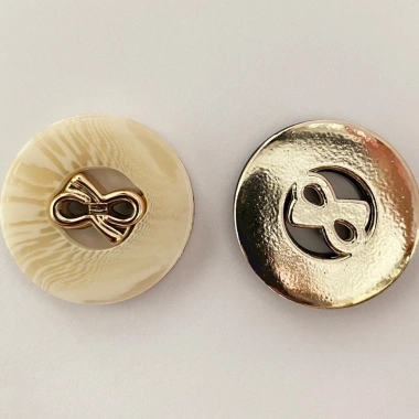 Nút nhựa đa năng Đôi mắt, nơ, gió, áo khoác, tròn - phù hợp nút phẳng 25.2.7, giảm 21% 6