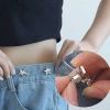 Nút quần jean NAMSHEVA kim loại không may, thay thế thắt lưng, bộ sửa chữa ngôi sao tái sử dụng, 29.590đ 8