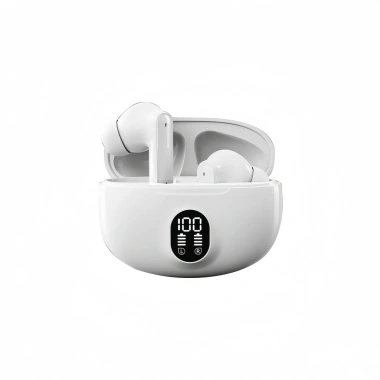 Nút tai Bluetooth không dây KY5 Pro LED hiển thị, silicone mềm, cho điện thoại, giá 69.999₫