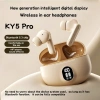 Nút tai Bluetooth KY5 Pro – Âm thanh vòm, LED pin, tương thích Android & Xiaomi, chỉ 69.999₫ 2