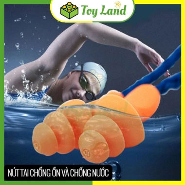 Nút Tai Bơi Chống Nước, Chống Ồn, Dây Đeo - Công Cụ Bơi Lội Tốt Nhất, Giá 18.000₫