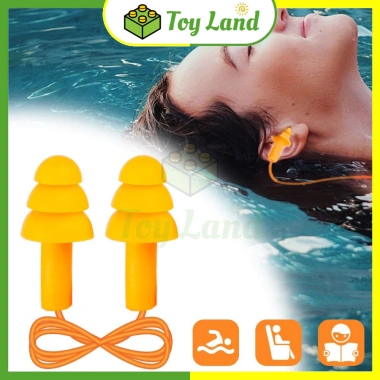 Nút Tai Bơi Chống Nước, Chống Ồn, Dây Đeo - Công Cụ Bơi Lội Tốt Nhất, Giá 18.000₫