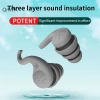 Nút Tai Cách Âm Silicon Mềm Bảo Vệ Tiếng Ồn Du Lịch, Tái Sử Dụng, Giá 46.100₫ 2