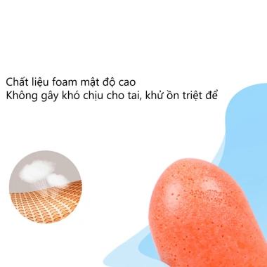 Nút tai chống ồn Honeywell Max1d 29dB - Bảo hộ lao động, học tập, nghỉ ngơi - Giá chỉ 8.000₫