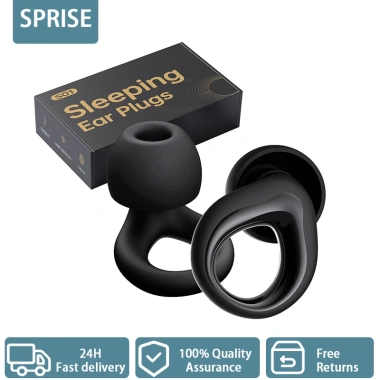 Nút tai giảm tiếng ồn 30dB tự nhiên, silicon tái sử dụng, 4 kích cỡ - ngủ, tập trung, du lịch, bảo vệ thính giác - 149k