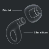 Nút tai giảm tiếng ồn 30dB tự nhiên, silicon tái sử dụng, 4 kích cỡ - ngủ, tập trung, du lịch, bảo vệ thính giác - 149k 4