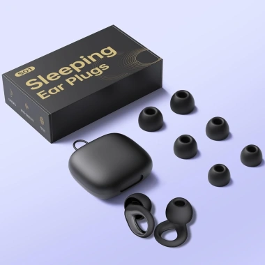 Nút tai giảm tiếng ồn 30dB tự nhiên, silicon tái sử dụng, 4 kích cỡ - ngủ, tập trung, du lịch, bảo vệ thính giác - 149k 10 Nút tai giảm tiếng ồn 30dB tự nhiên, silicon tái sử dụng, 4 kích cỡ - ngủ, tập trung, du lịch, bảo vệ thính giác - 149k 10