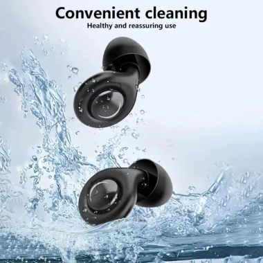 Nút tai khử tiếng ồn PETOFQQ - Bảo vệ tai đen, chống ngáy, cách điện ngủ 160k