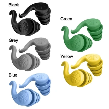 Nút tai ngủ Yunaun silicone cách âm, chống thấm nước, giảm tiếng ồn, tái sử dụng – thích hợp bơi lội, thể thao dưới nước – 44.440₫