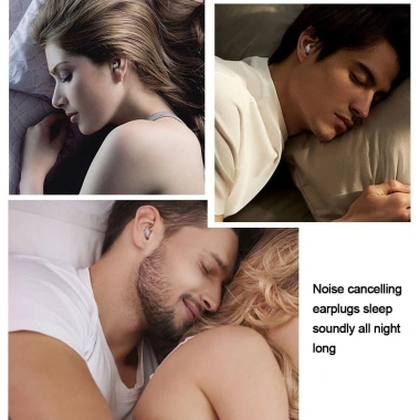 Nút tai ngủ Yunaun silicone cách âm, chống thấm nước, giảm tiếng ồn, tái sử dụng – thích hợp bơi lội, thể thao dưới nước – 44.440₫