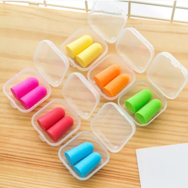 Nút tai và bịt tai chống ồn, ngáy gói đôi kèm hộp - Giá 19,403₫