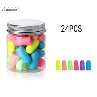 Nút tai xốp đa màu đạn khử tiếng ồn - Chèn tai ngủ, giảm tiếng ồn, chỉ 48.070₫ 9