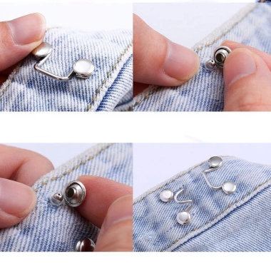 Nút Thắt Lưng Vô Hình Đa Năng, Tháo Rời Dễ Dàng, Phù Hợp Quần Áo - 10.000 VNĐ 7