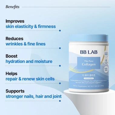 Nutrione BB LAB Collagen Nguyên Chất 200g và Muỗng - Dưỡng Da Săn Chắc, Chống Lão Hóa, Giá 623.700 VND 5 Nutrione BB LAB Collagen Nguyên Chất 200g và Muỗng - Dưỡng Da Săn Chắc, Chống Lão Hóa, Giá 623.700 VND 5